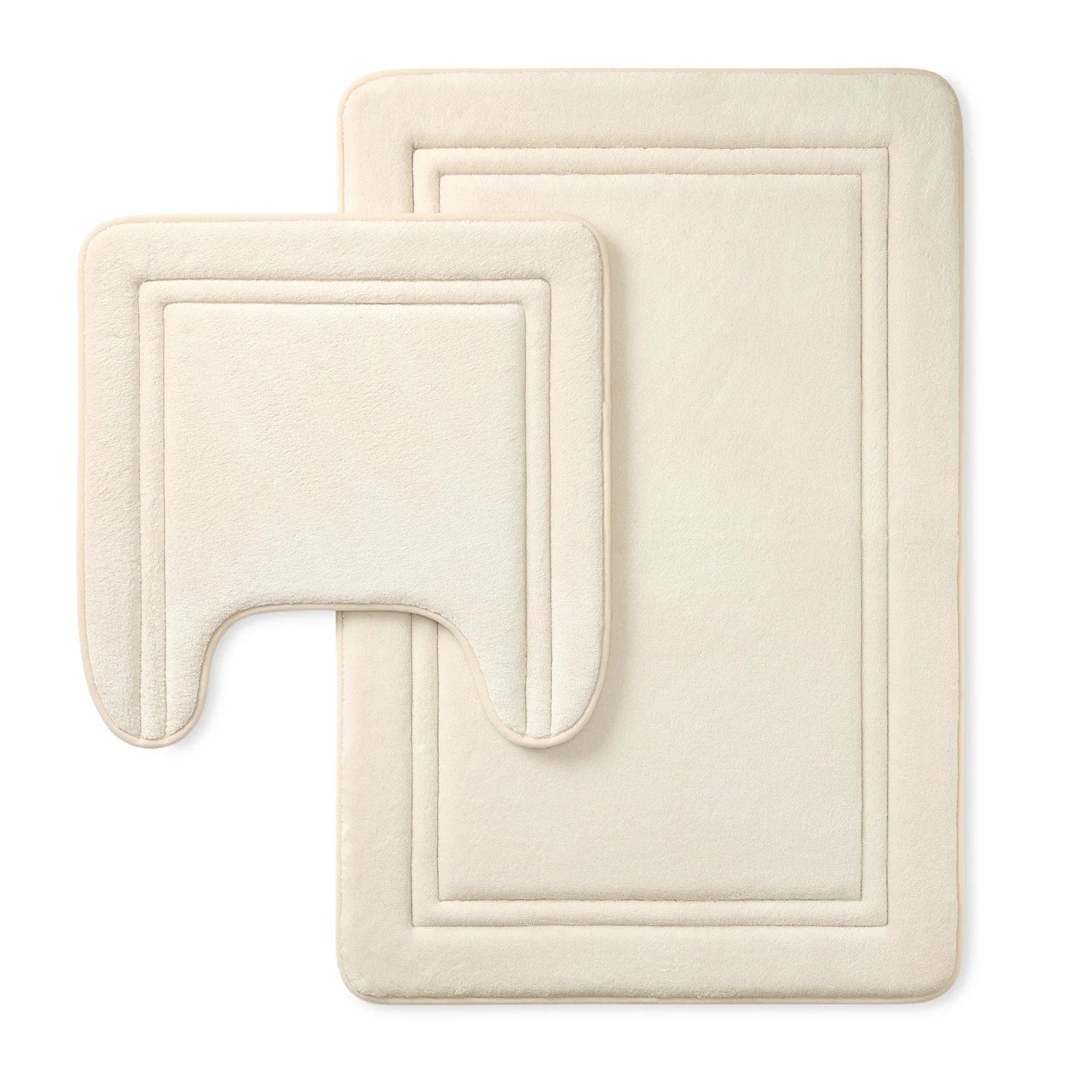Member's Mark Quick-Dry Memory Foam Bath Mat Contour Set - Bellso